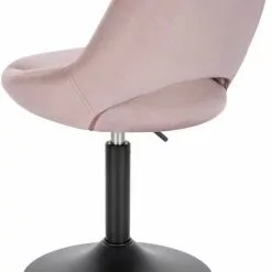 EUGAD Barhocker (4 St), Barstuhl Barsessel Sessel Loungesessel höhenverstellbar Clubsessel Cocktailsessel Drehsessel Samt Sitzhöhe 40–55 cm Schwarz Dunkelgrau, Rosa -Eugad Möbel Einkaufen 61bf6ba3 d5c9 4515 b10e 2bfca3894762