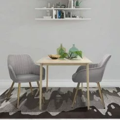 EUGAD Esszimmerstuhl, stühle 2er-Set,Samt,mit goldener Metallbeinen Blau, Bordeaux, Dunkelgrau, Dunkelgr&uuml;n, Hellgrau, Rosa, Schwarz -Eugad Möbel Einkaufen 6226c4ec c34b 5f36 b2ab a392f018834f