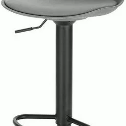 EUGAD Barhocker, mit Rückenlehne, Barstühle Höhenverstellbar und 360° Drehbar, Zeitgenössisch für Esszimmer, Bar Schwarz Grau -Eugad Möbel Einkaufen 633b622d 1789 5b85 bd1d 455baacdb7e5