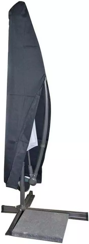 EUGAD Sonnenschirm-Schutzhülle, Gartenmöbel Schutzhülle Abdeckhaube für Sonnenschirm 265x40/100/70cm Gartenschirm Ampelschirm Gewebeplane Plane Hülle 600D Oxford Wasserdicht Antrazit 1 EUGAD Sonnenschirm-Schutzhülle, Gartenmöbel Schutzhülle Abdeckhaube für Sonnenschirm 265x40/100/70cm Gartenschirm Ampelschirm Gewebeplane Plane Hülle 600D Oxford Wasserdicht Antrazit