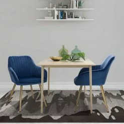 EUGAD Esszimmerstuhl, stühle 2er-Set,Samt,mit goldener Metallbeinen Blau, Bordeaux, Dunkelgrau, Dunkelgr&uuml;n, Hellgrau, Rosa, Schwarz -Eugad Möbel Einkaufen 6a3e1a55 9abb 5be1 b96f 3d6b747f0440