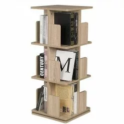EUGAD Bücherregal, Raumteiler Standregal mit 3 Ebenen, 360° frei drehbar, MDF, Natur 10 EUGAD Bücherregal, Raumteiler Standregal mit 3 Ebenen, 360° frei drehbar, MDF, Natur -Eugad Möbel Einkaufen 6db5d1fe 7d36 5b9b aadc 0b9c1b059ea1