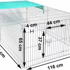 EUGAD Freigehege »0002TSL«, Freilaufgehege mit Sonnenschutz für Kleintiere -Eugad Möbel Einkaufen 73355b7b f312 5cfa 83d2 6124eb94214e
