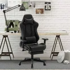 EUGAD Gaming Chair, Bürostuhl, Gaming Stuhl, Kunstleder, mit einstellbaren Armlehnen Rot Blau, Schwarz, Weiß 45 EUGAD Gaming Chair, Bürostuhl, Gaming Stuhl, Kunstleder, mit einstellbaren Armlehnen Rot Blau, Schwarz, Weiß -Eugad Möbel Einkaufen 77282153 420c 5a98 88f6 beb4e7bdaab0