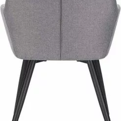 EUGAD Esszimmerstuhl (1 Stück), Wohnzimmerstuhl aus Leinen Polsterstuhl mit Armlehnen und Rückenlehne schwarze Gestell aus Metall Hellgrau Dunkelgrau 21 EUGAD Esszimmerstuhl (1 Stück), Wohnzimmerstuhl aus Leinen Polsterstuhl mit Armlehnen und Rückenlehne schwarze Gestell aus Metall Hellgrau Dunkelgrau -Eugad Möbel Einkaufen 77e7ef74 bf03 43c1 9cba 1e2c0b53454d