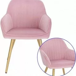 EUGAD Esszimmerstuhl, stühle 2er-Set,Samt,mit goldener Metallbeinen Blau, Bordeaux, Dunkelgrau, Dunkelgr&uuml;n, Hellgrau, Rosa, Schwarz -Eugad Möbel Einkaufen 77f19737 4f5d 55e2 b373 6846b777eb77