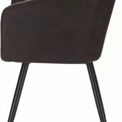 EUGAD Esszimmerstuhl, 4er-Set Esszimmerstuhl Polsterstuhl aus Stoffbezug Dunkelbraun Grau -Eugad Möbel Einkaufen 789dbd3a 8521 54aa 81fb 1d8a294a9106