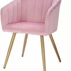 EUGAD Esszimmerstuhl, mit Rückenlehne Samt Gestell aus Stahl,Gold Beine Dunkelgrün Dunkelgrau, Dunkelgrün, Rosa, Schwarz -Eugad Möbel Einkaufen 7a460f9c b0d7 5e56 8156 21601bab533c