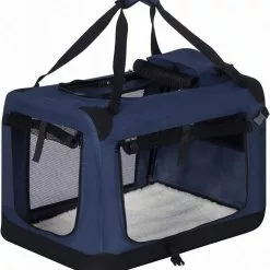 EUGAD Tiertransporttasche, Hundebox faltbar Hundetransportbox Blau -Eugad Möbel Einkaufen 7b5d519a 225f 5c54 b06e 508d4e381abb