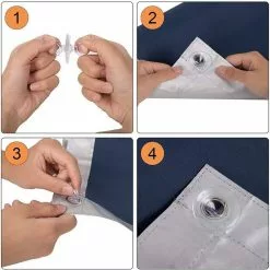 Fensterfolie, EUGAD, Thermo Rollo Dachfenster ohne Bohren Sonnenschutz Beige, Blau, Grau -Eugad Möbel Einkaufen 7e782dae 4a70 4995 a3ba 22ca656f99db