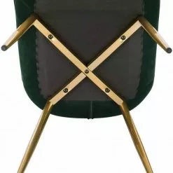 EUGAD Esszimmerstuhl, 6er-Set Küchenstühle Wohnzimmerstuhl mit Rückenlehne, Samt Sitzfläche, Gold Beine Schwarz Dunkelgrün, Grau, Rosa -Eugad Möbel Einkaufen 7e85e520 0692 546c 823c a112dc91f108