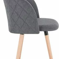 EUGAD Esszimmerstuhl, 2er-Set Esszimmerstuhl gepolsterte Sitzfläche aus Leinen Massivholz -Eugad Möbel Einkaufen 806c23d0 7bae 5188 aa56 610413ccbbcf