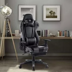 EUGAD Gaming Chair, Bürostuhl Schreibtischstuhl, Kunstleder, mit Ledenkissen Kopfstütze einstellbaren Armlehnen Weiß Grau, Rot, Weiß 29 EUGAD Gaming Chair, Bürostuhl Schreibtischstuhl, Kunstleder, mit Ledenkissen Kopfstütze einstellbaren Armlehnen Weiß Grau, Rot, Weiß -Eugad Möbel Einkaufen 82520fc3 d6ab 5d95 872d 0f04f48f1bcd