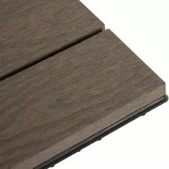 EUGAD WPC-Fliesen, WPC Fliesen Klickfliesen in Holzoptik 22 Stücke für 2m² Hellgrau Anthrazit, Braun, Coffee -Eugad Möbel Einkaufen 830bf144 09e9 5b34 b7d9 3039033bde99