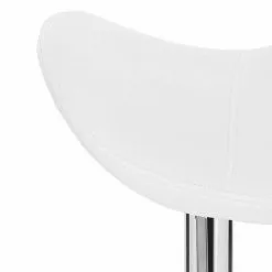 EUGAD Drehstuhl (1 Stück), Sattelhocker gepolstert höhenverstellbar aus Kunstleder Grau Schwarz, Wei&szlig; -Eugad Möbel Einkaufen 83ee9809 196c 5e9b ba6b 3ac142ec2ad3