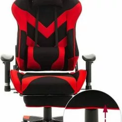 EUGAD Gaming Chair, Bürostuhl, Gaming Stuhl, Stoffbezug Rot Grau, Schwarz 25 EUGAD Gaming Chair, Bürostuhl, Gaming Stuhl, Stoffbezug Rot Grau, Schwarz -Eugad Möbel Einkaufen 88aadbdf 7bc3 5f3f ab09 cc6849371a4f