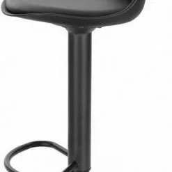 EUGAD Barhocker, mit Rückenlehne, Barstühle Höhenverstellbar und 360° Drehbar, Zeitgenössisch für Esszimmer, Bar Schwarz Grau -Eugad Möbel Einkaufen 8c2473df a9d2 5b13 b67f b4b835f59bec