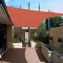 EUGAD Sonnensegel »Z-SSS1188ter21«, Sonnenschutz wasserabweisend HDPE Terrakotta 250 x 350 x 250 cm -Eugad Möbel Einkaufen 8c3d509c 1e56 5f36 81b9 ca3b9387c776