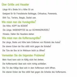 EUGAD Tiertransportbox, Hundetransportbox Alu Hundebox Reisebox Autobox für kleine/mittlere Hunde Französische Bulldogge Beagle Terriers Dackel Shiba Inu 69 x 54 x 50 cm L 7 EUGAD Tiertransportbox, Hundetransportbox Alu Hundebox Reisebox Autobox für kleine/mittlere Hunde Französische Bulldogge Beagle Terriers Dackel Shiba Inu 69 x 54 x 50 cm L -Eugad Möbel Einkaufen 8c5f276f 9688 457d a42d b6001fc7ca30