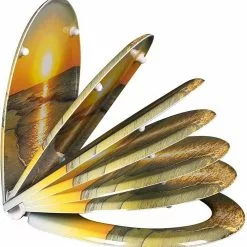 EUGAD WC-Sitz, Toilettendeckel mit Absenkautomatik Sonnenaufgang -Eugad Möbel Einkaufen 8d00ca08 d7e4 541f 9b2c 796ede1e5c32