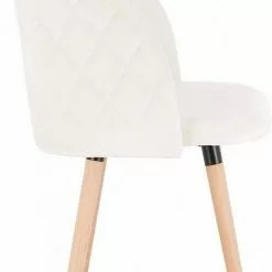 EUGAD Esszimmerstuhl (4 Stück), 4er-Set Esszimmerstuhl Küchenstuhl Samt Massivholz Cremeweiß Cremeweiß, Rosa -Eugad Möbel Einkaufen 8f44d37b 0cc6 5667 8bc3 c6d39610418b