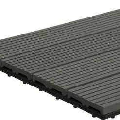 EUGAD WPC-Fliesen, WPC Fliesen Klickfliesen in Holzoptik 12 Stücke für 2m² Coffee Anthrazit, Grau, Hellgrau, Braun -Eugad Möbel Einkaufen 94cdc777 7fad 5302 9e16 6954506ba8df