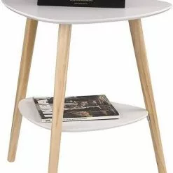 EUGAD Beistelltisch (1-St), Sofatisch Couchtisch Nachttisch Nachtkommode Nachtschrank Kaffeetisch mit 2 Ablagefäche Holzbeine MDF 50x40x55cm Weiß 10 EUGAD Beistelltisch (1-St), Sofatisch Couchtisch Nachttisch Nachtkommode Nachtschrank Kaffeetisch mit 2 Ablagefäche Holzbeine MDF 50x40x55cm Weiß -Eugad Möbel Einkaufen 95501e83 46a9 5126 b259 ae3db1ca319f