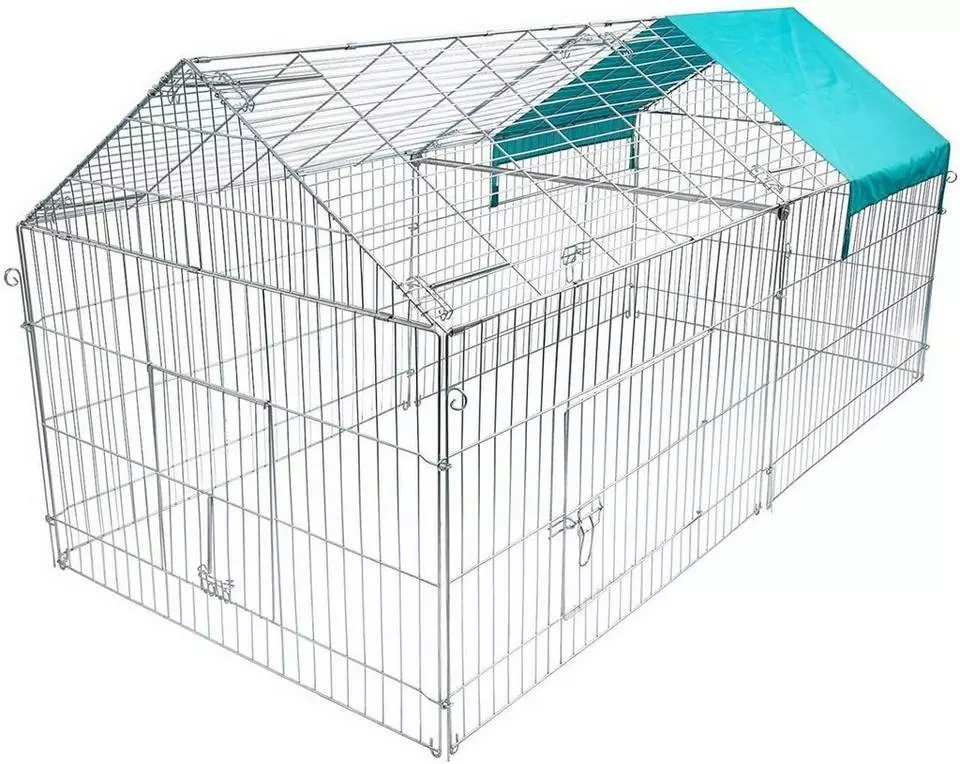 EUGAD Freigehege »0201HT«, Freilaufgehege mit Ausbruchsperre Sonnenschutz 1 EUGAD Freigehege »0201HT«, Freilaufgehege mit Ausbruchsperre Sonnenschutz