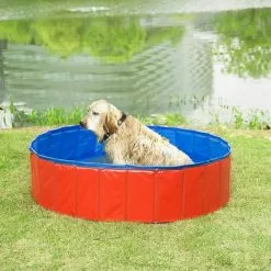 EUGAD Planschbecken, Hundepool Swimmingpool für Hunde Katzen rot -Eugad Möbel Einkaufen a0e280b8 3642 59ea b318 dfd531941bd3
