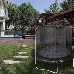 EUGAD Gartentrampolin, (1), Trampolin 305 cm mit Sicherheitsnetz Schwarz -Eugad Möbel Einkaufen a456b9ae f968 4417 9eea 1d08f1027d6a