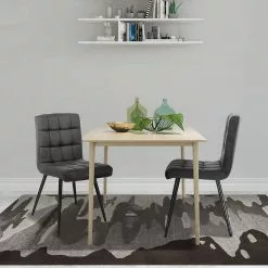 EUGAD Esszimmerstuhl (2 Stück), Polsterstuhl Wohnzimmerstuhl Samtstuhl Sessel mit Rückenlehne, Metallbeine, Sitzfläche aus Samt, Dunkelgrün Blau, Creme, Dunkelgrau, Dunkelgr&uuml;n, Hellgrau, Rosa -Eugad Möbel Einkaufen a5f88218 fbfb 4729 adbc 4d2257659477