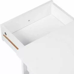 EUGAD Nachttisch, Nachtkommode Sofatisch Kaffeetisch Beistelltisch Nachtschrank für Wohnzimmer Schlafzimmer mit Schublade mit Ablage aus MDF Weiß -Eugad Möbel Einkaufen a87554f3 7466 5d08 8ac6 ed06ddb5e8a7