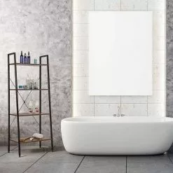 EUGAD Bücherregal, Standregal Bücherregal Metallregal Leiterregal Stufenregal Multifunktionale Regal Industrie Design MDF Metall Schwarz+schwarzer Marmor Golden+Weißer Marmor, Vintage -Eugad Möbel Einkaufen ac6ce3a4 02b2 56d6 8f72 888c942976be