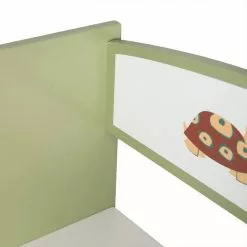 EUGAD Bücherregal, 1-tlg., Kinderregal, Bücher-Organizer mit 4 Ablagen, Zoomotive im Kinderzimmer aus MDF, Grün -Eugad Möbel Einkaufen aec5f39f bf11 40c0 915d 1eb8832767d8