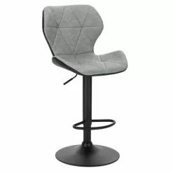 EUGAD Barhocker, 4er-Set mit Rückenlehne aus Kunstleder Metall Braun Anthrazit, Dunkelbraun, Grau -Eugad Möbel Einkaufen b0b4597a e4ba 4004 abcc 15c70aae2634