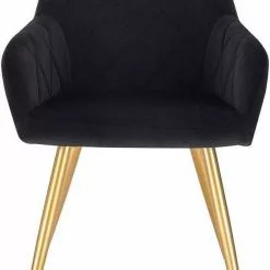 EUGAD Esszimmerstuhl (2 Stück), Wohnzimmerstuhl mit Armlehnen und Rückenlehne aus Samt Polsterstuhl Metallbeine in Gold Dunkelgrau Dunkelgrau | Dunkelgrau, Schwarz | Schwarz -Eugad Möbel Einkaufen b11af347 a129 5c9d a664 9876f4659c60