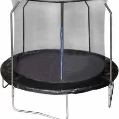 EUGAD Gartentrampolin, (1), Trampolin 244 cm mit Sicherheitsnetz Schwarz