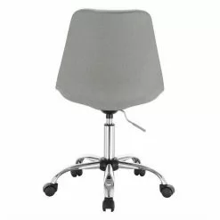 EUGAD Schreibtischstuhl, Arbeitshocker, Stoffbezug, 360° drehbar, Dunkelgrau Duneklgrau, Hellgrau -Eugad Möbel Einkaufen b30599fe c41f 50f3 aaa6 8528a36bb23c