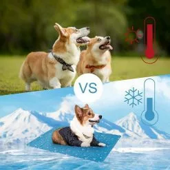 EUGAD Hundematte, Kühlmatte Hunde Katzen Welpen Haustier Blau -Eugad Möbel Einkaufen b797f0cf 5529 5a41 b0f9 0c9f73f4c0de