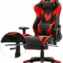 EUGAD Gaming Chair, Bürostuhl, Gaming Stuhl, Kunstleder, mit einstellbaren Armlehnen Rot Blau, Schwarz, Weiß 33 EUGAD Gaming Chair, Bürostuhl, Gaming Stuhl, Kunstleder, mit einstellbaren Armlehnen Rot Blau, Schwarz, Weiß -Eugad Möbel Einkaufen b96451a2 f40c 541f b882 9c456a29b4d7