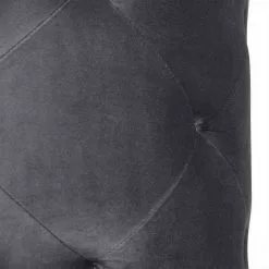 EUGAD Sitzhocker, Sitztruhe mit Stauraum, Sitz rund mit Deckel, Samt, ca.27L, Rosa Dunkelgrau, Hellgrau -Eugad Möbel Einkaufen ba23423b 086e 5f17 81e1 19ac23c6e656