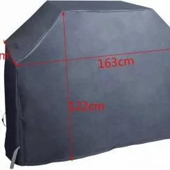 EUGAD Grill-Schutzhülle »0064FCZ«, Grill Abdeckhaube Grillabdeckung Schutzhülle BBQ Abdeckplane 600D Oxford Wasserdicht Anthrazit 163x61x122cm(LxBxH) -Eugad Möbel Einkaufen be8008af 82de 5750 abab 9f0d382af646