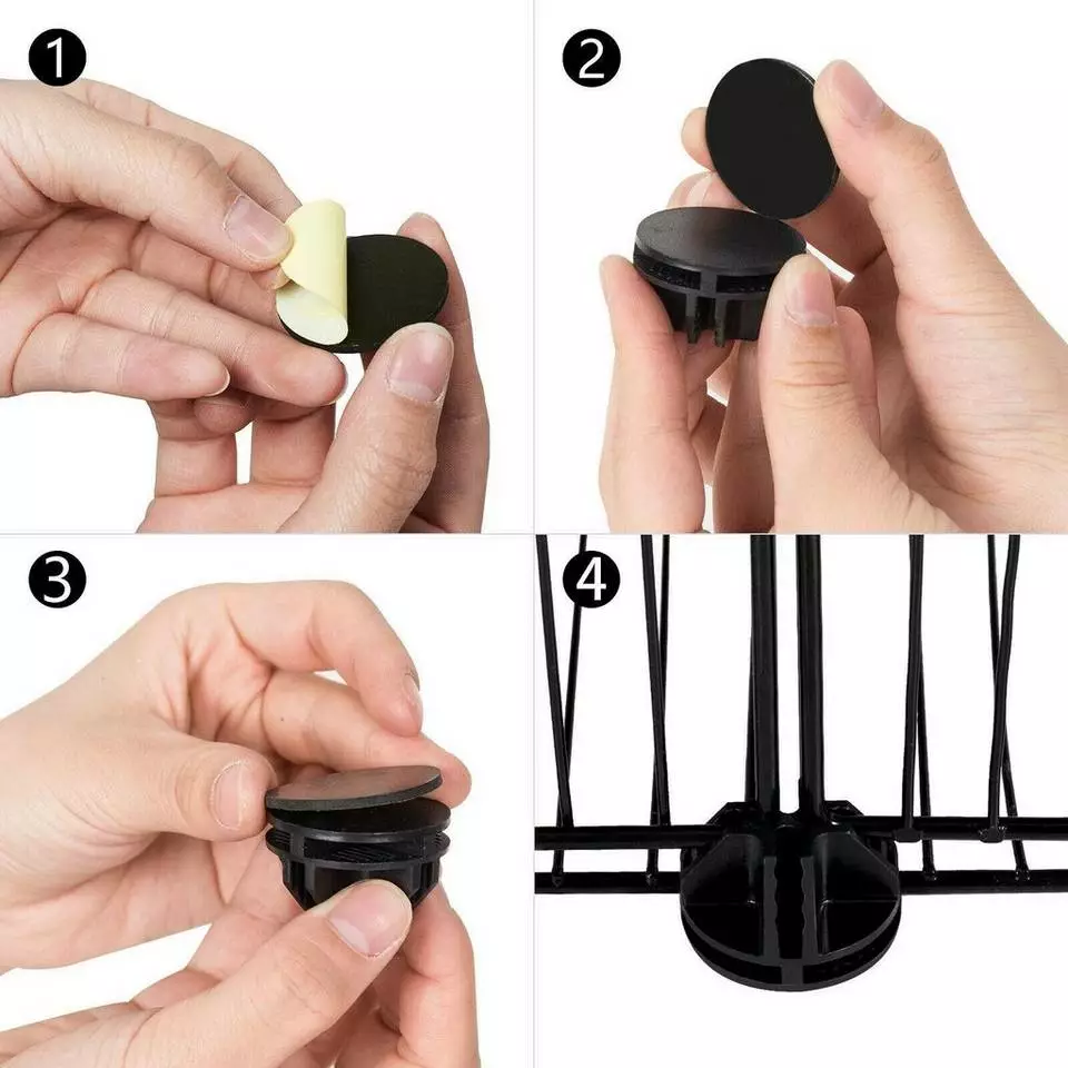 EUGAD Freigehege, Kleintierkäfig Katzenkäfig Schwarz 75x39x145cm 7 EUGAD Freigehege, Kleintierkäfig Katzenkäfig Schwarz 75x39x145cm – Bild 7