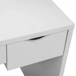 EUGAD Schminktisch, mit Hocker einem große Spiegel und 3 großen Schubladen Weiß-Eiche Eiche-Weiß, Weiß, Weiß-Eiche -Eugad Möbel Einkaufen c0b66be2 84a8 5eaf 8800 f13d7a381a5f