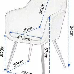 EUGAD Polsterstuhl (1 Stück), Küchenstuhl Samt Stuhl Sessel mit Armlehne, Metallbeine, für Esszimmer Wohnzimmer, Schwarz Dunkelgrau -Eugad Möbel Einkaufen c13d6cc8 5339 4abf 8820 fd4cfb17a183