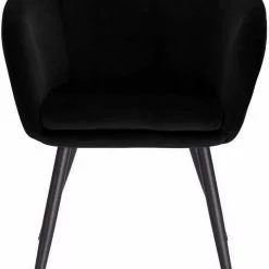 EUGAD Esszimmerstuhl, 2er-Set mit Armlehne, Retro Design, Samt, Metall Schwarz Dunkelgrau, Hellgrau -Eugad Möbel Einkaufen c20f922b ef44 5877 8e71 bd804d06c7ae