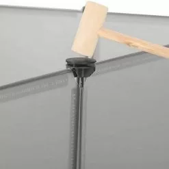 EUGAD Freigehege, Freigehege für Kaninchen Hasen Meerschweinchen Welpenauslauf DIY, 12 Platten 145 x 75 x 46 cm Grau, Schwarz, Transparent, Weiß -Eugad Möbel Einkaufen c65139a9 6ee9 5029 a6d5 7021ac6b651c