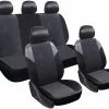 EUGAD Autositzbezug »0001QCZT«, Sitzbezüge Schonbezug Sitzschoner schwarz/grau