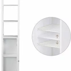 EUGAD Hochschrank Badezimmerschrank mit 5 großen Fächern, Breite/Höhe: 23/160 cm 7 EUGAD Hochschrank Badezimmerschrank mit 5 großen Fächern, Breite/Höhe: 23/160 cm -Eugad Möbel Einkaufen c849e5ef 2c18 5e0a a2ef 3564b8e5fc92