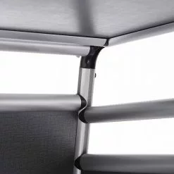 EUGAD Tiertransportbox, Hundetransportbox Alu Hundebox Reisebox Autobox für Husky Samojede Weimaraner Labrador Golden Retriever 90 x 65 x 69 cm XXL Schwarz Grau -Eugad Möbel Einkaufen c8a386e4 0f34 4154 9a53 1b22e29bc2a2